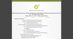 Desktop Screenshot of m3.register110.com
